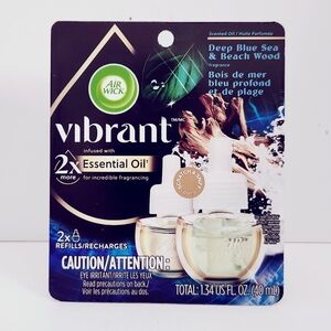 🔮3/$15 Air Wick Scented Oil Refill Vibrant Blue Sea & Beach